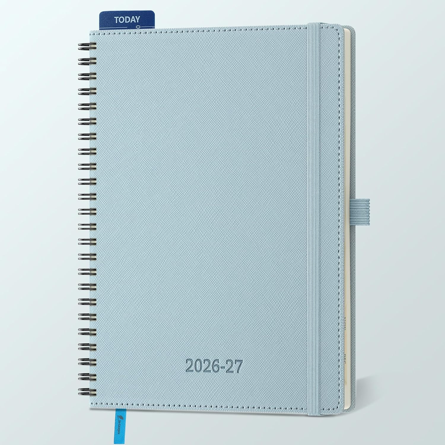 Planner 2026-2027 Daily Weekly and Monthly,8.5″X6.5″,18 Months Spiral Bound Cale