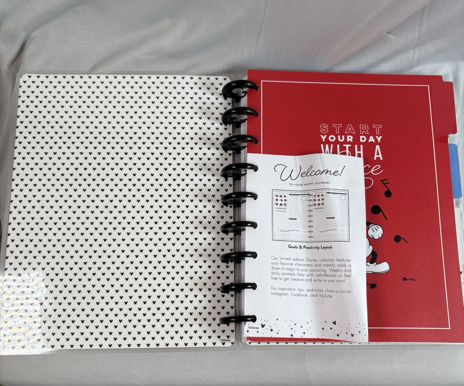 The Happy Planner- Disney Mickey Mouse- Always Find Something To Smile About