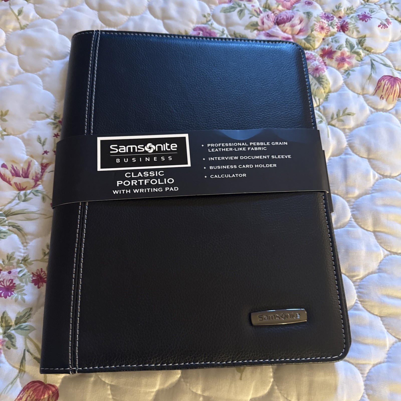 Samsonite Bussiness Classic Portfolio With Writing Pad