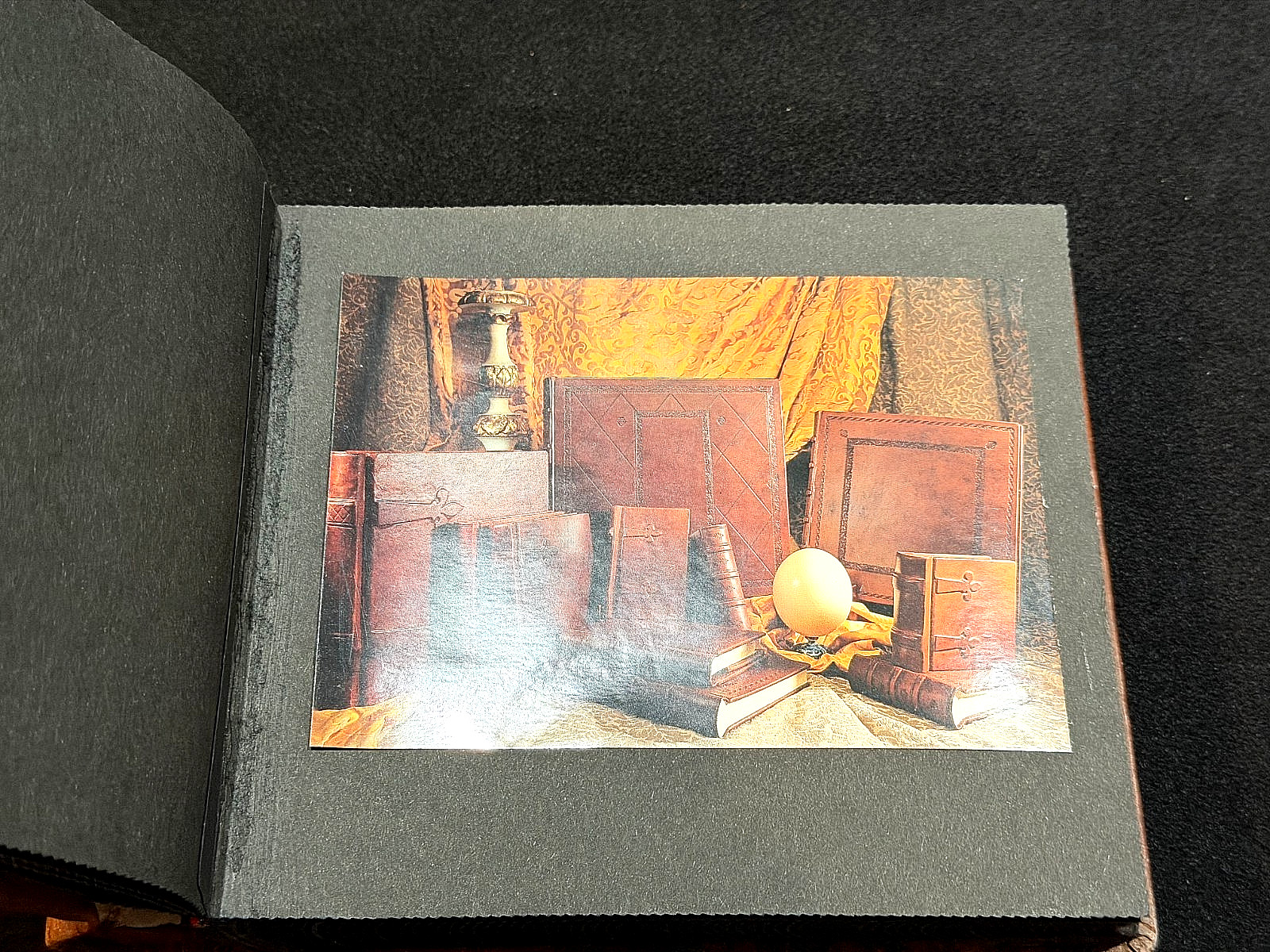 3 Daisy Arts Carved Leather Hand Made Writing Journals Made in Italy 7.5″ x 6.5″