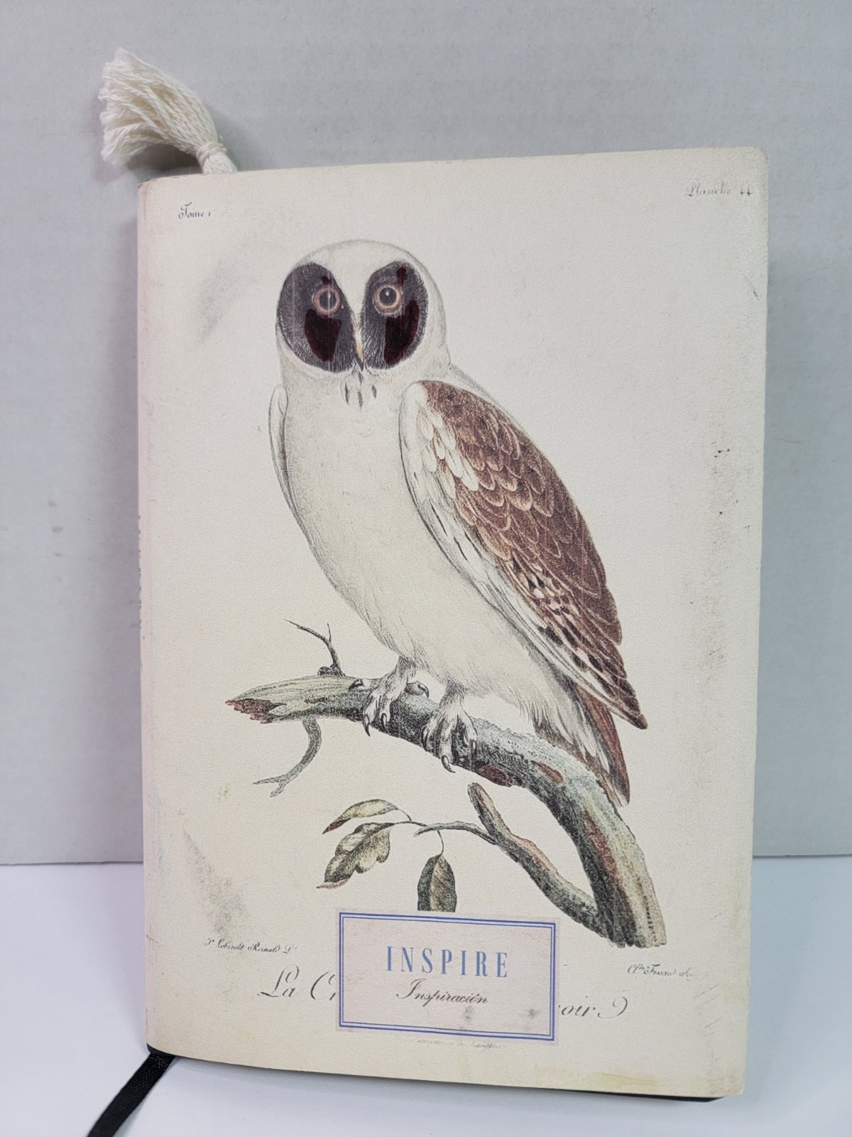 Laura Peirano Naturalismo Owl Inspire Journal Notebook Lined Pages Bookmark…