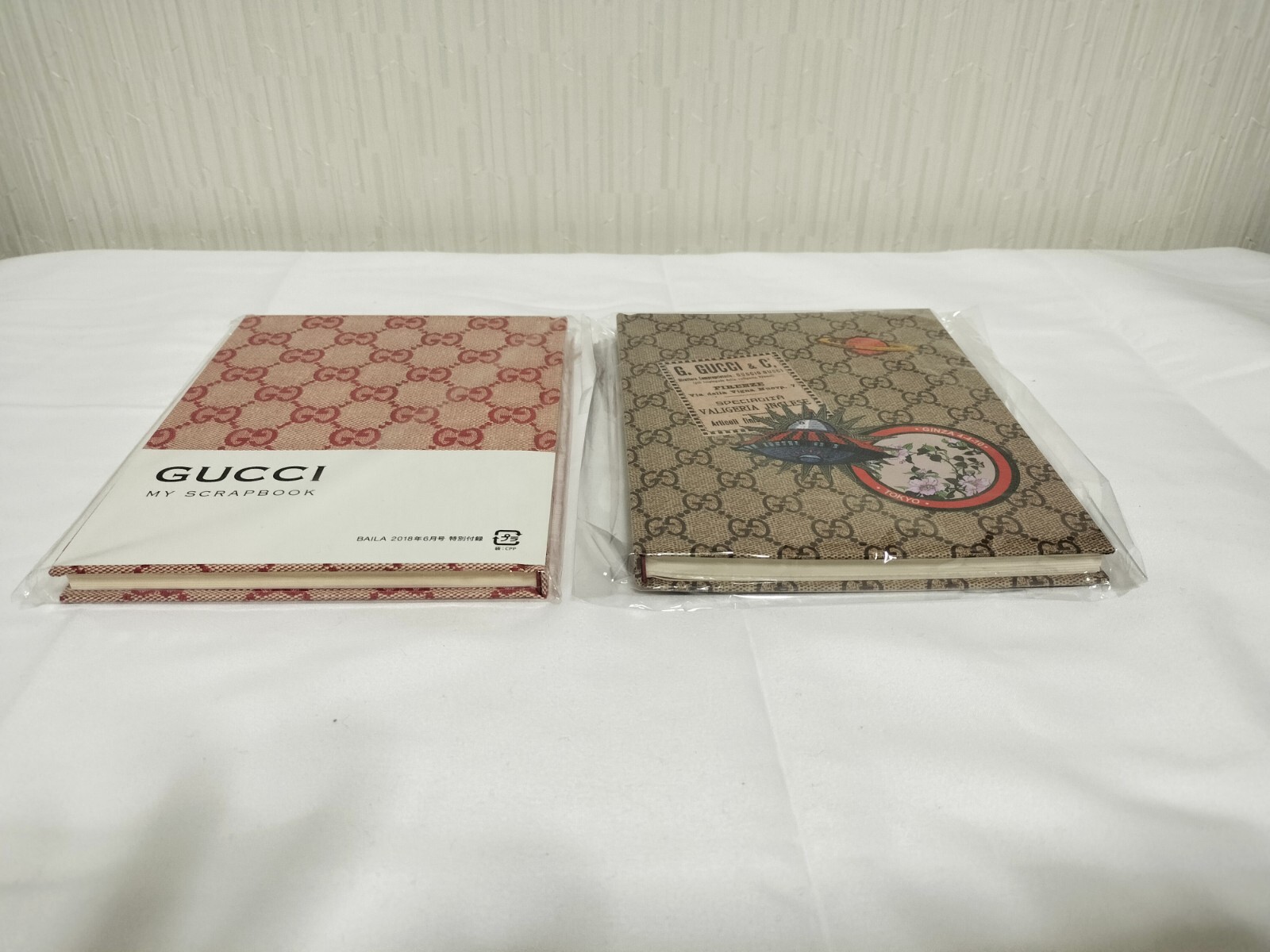 Gucci Baila Notebook 2 Set My Gucci Book & My Scrap Book Oggi Limited Japan New