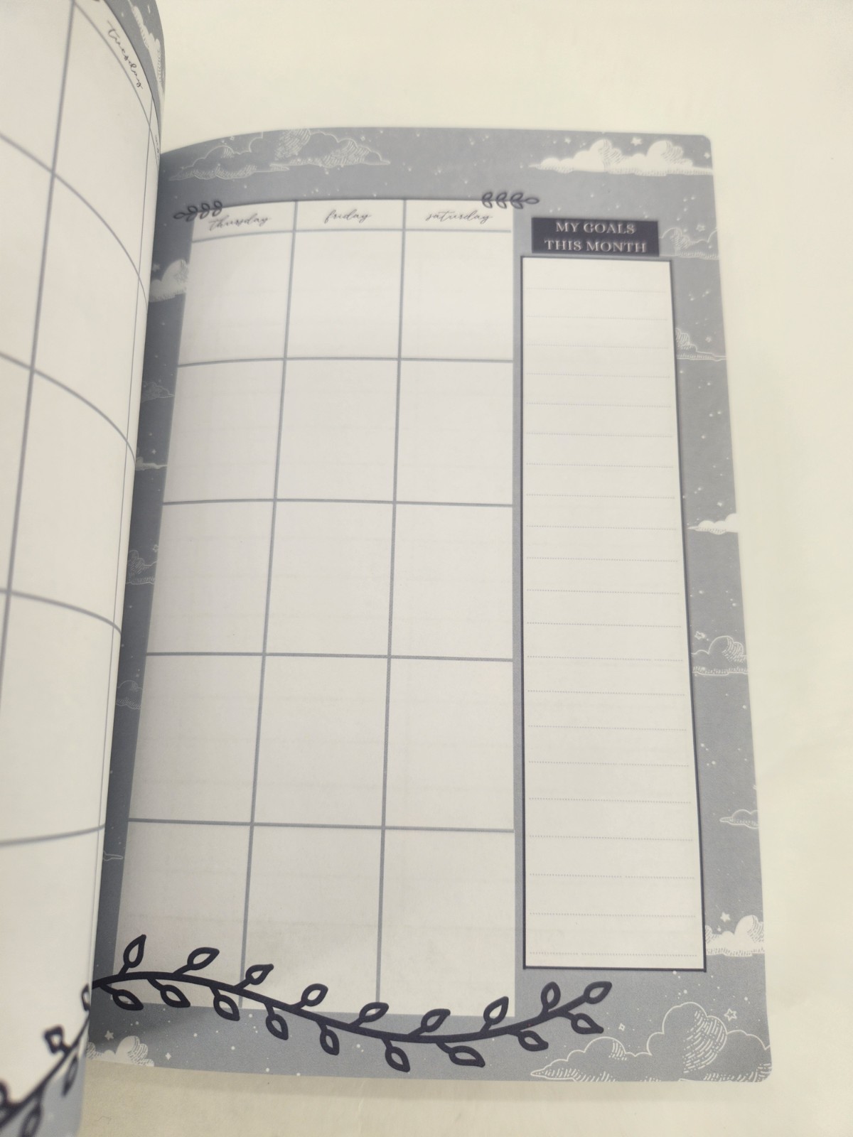 Owlcrate Reading Planner Journal Notebook Book Tracker Undated Any Year