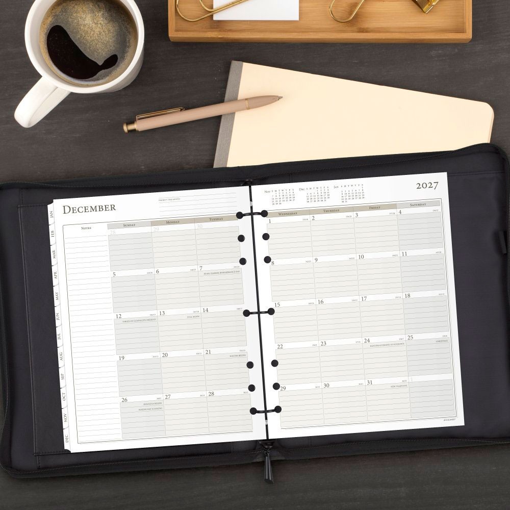 2026 At-A-Glance 491-285 Weekly Planner Refill, Size 5, 8-1/2 x11″