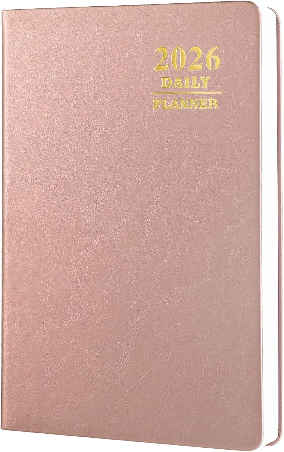 Daily Hourly Planner 2026 Full Page per Day, 2026 Diary 5.7 X 8.3″ Hardcover App