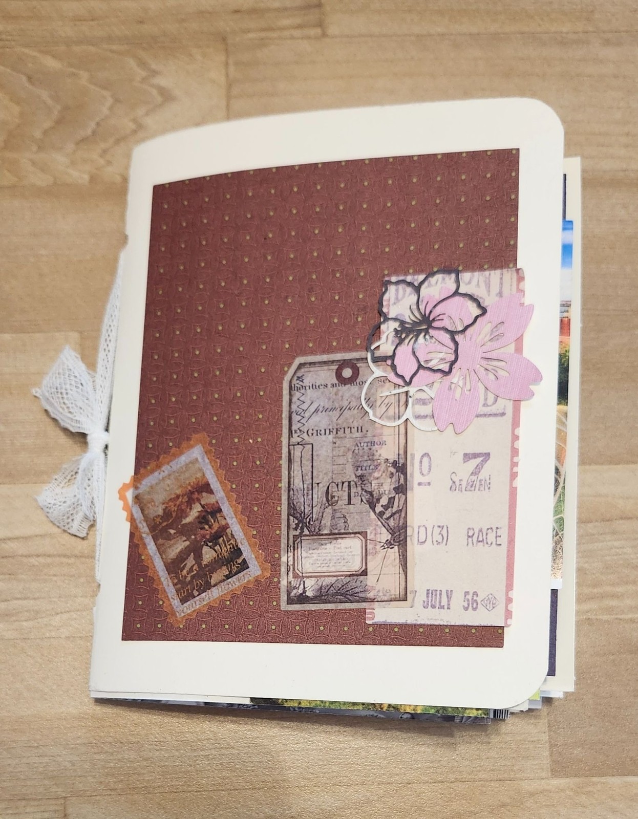 Junk Journal Handmade 84 pages