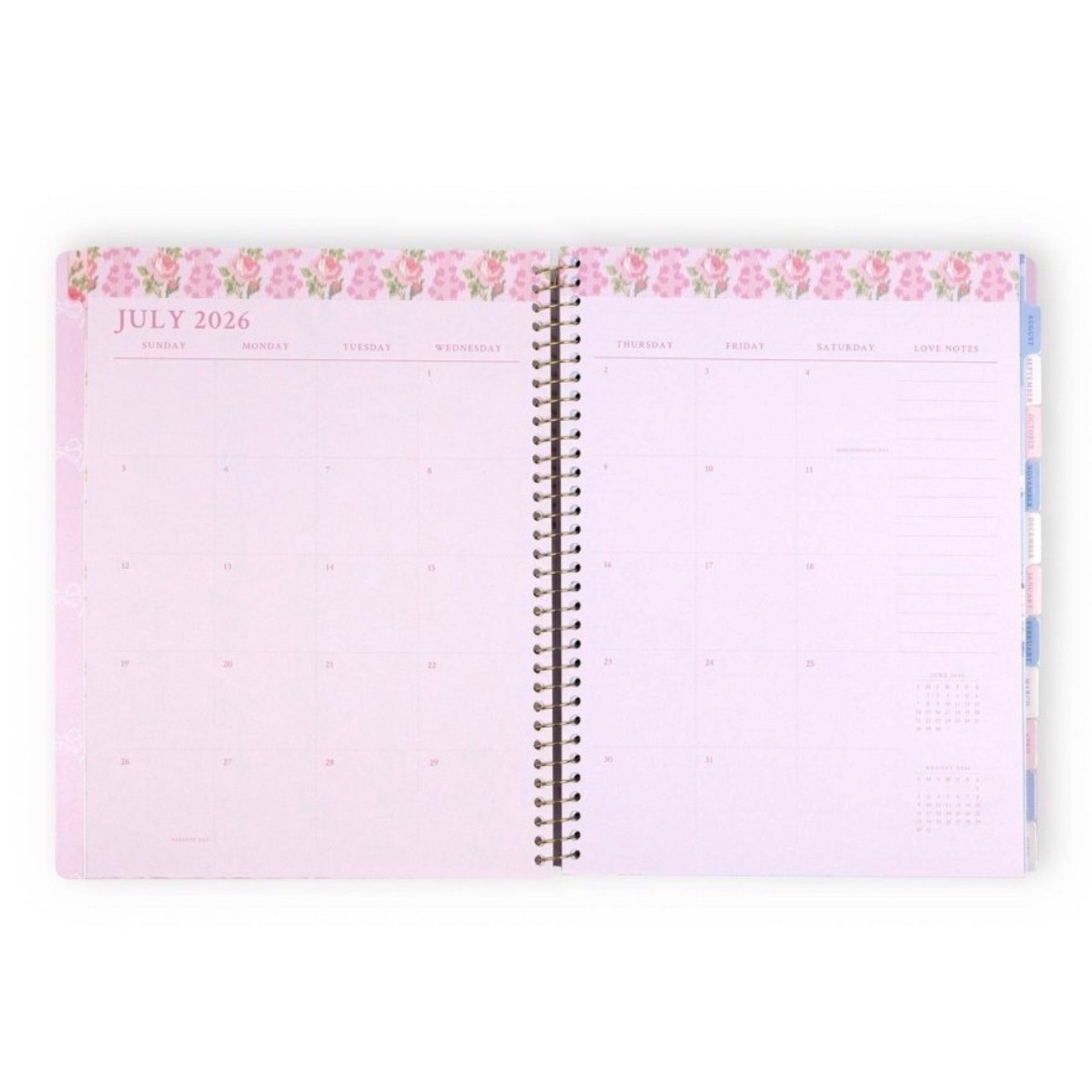 Love Shack Fancy Planner 2026 2027 Weekly Monthly Academic Organizer Coquette