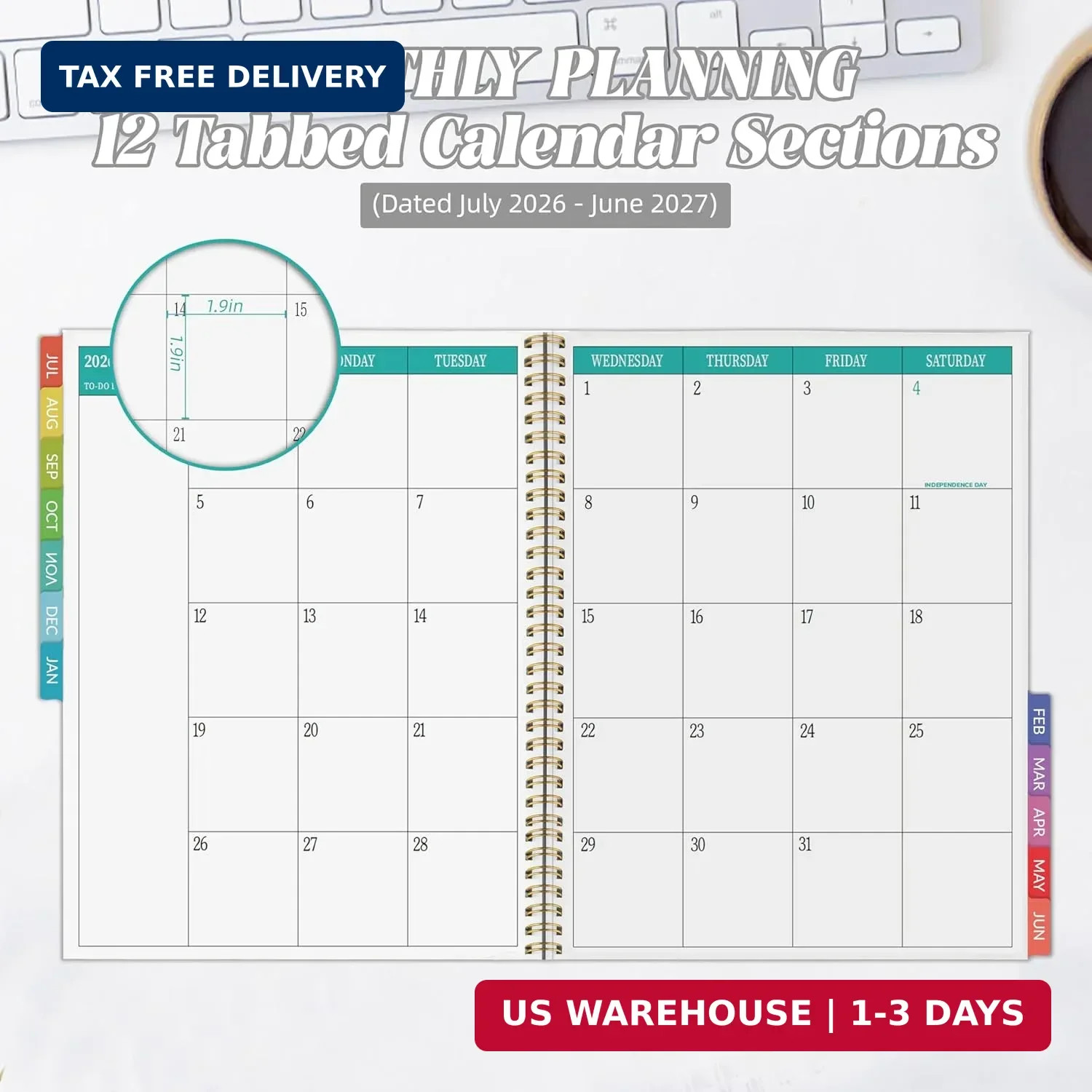 Teacher Planner 2026-2027 – Teacher Planner 2026-2027 Academic Year, 8.7″ x 10.8