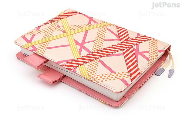 hobonichi cousin cover A5 Red and Yellow mix