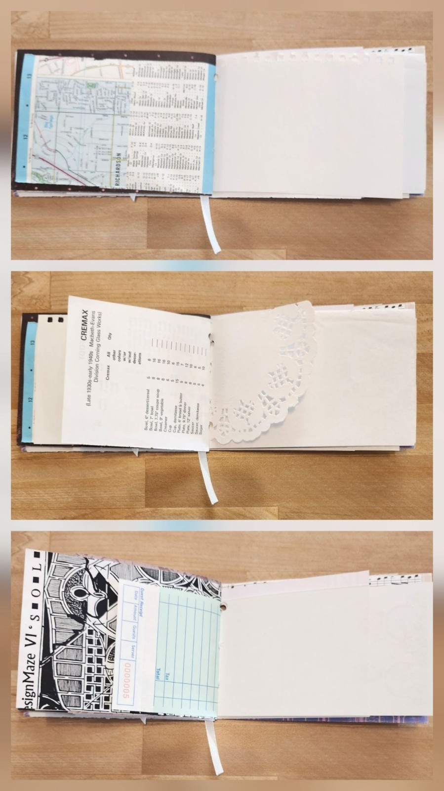 Colorful Handmade Junk Journal 60 pages