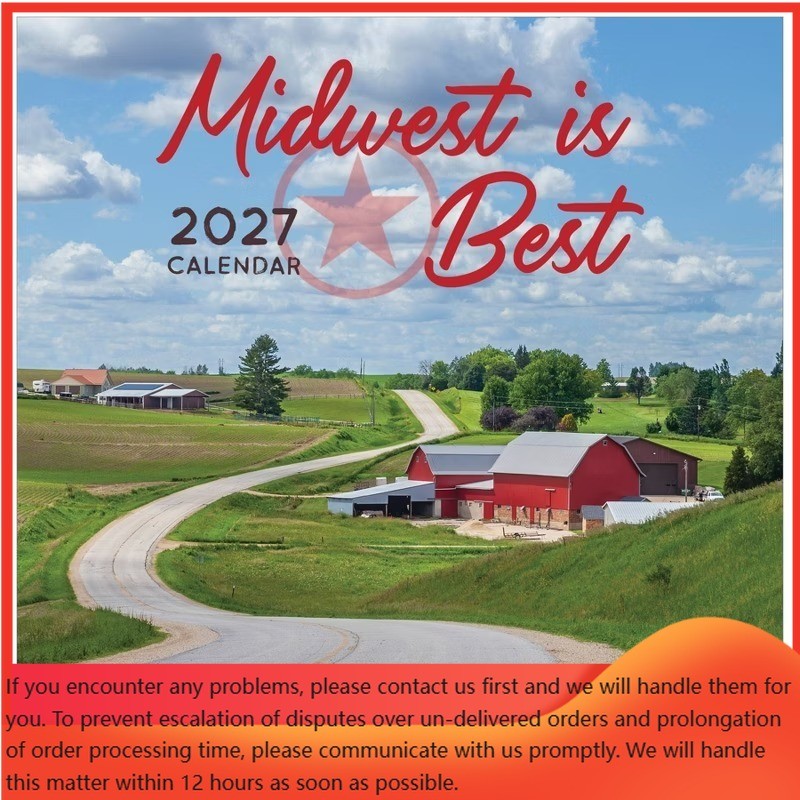 2027 Midwest Is Best Wall Calendar