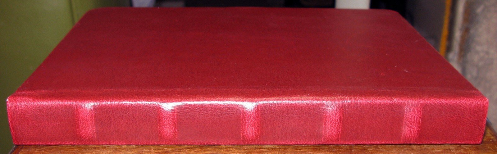 Leather Notebook Blank Journal Writing Diary Notepad Planner, Red