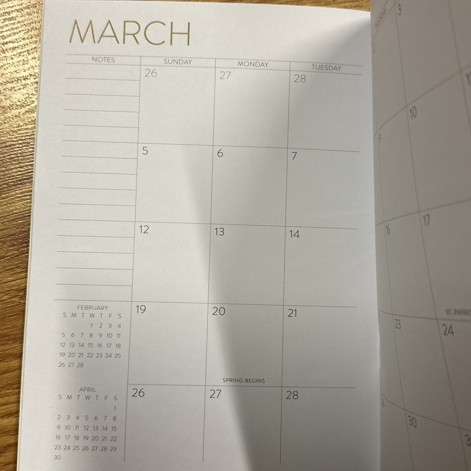 Seedlings 2023 Planner Cuyahoga Valley and 2023 Fortune Calendar Mini Magnet