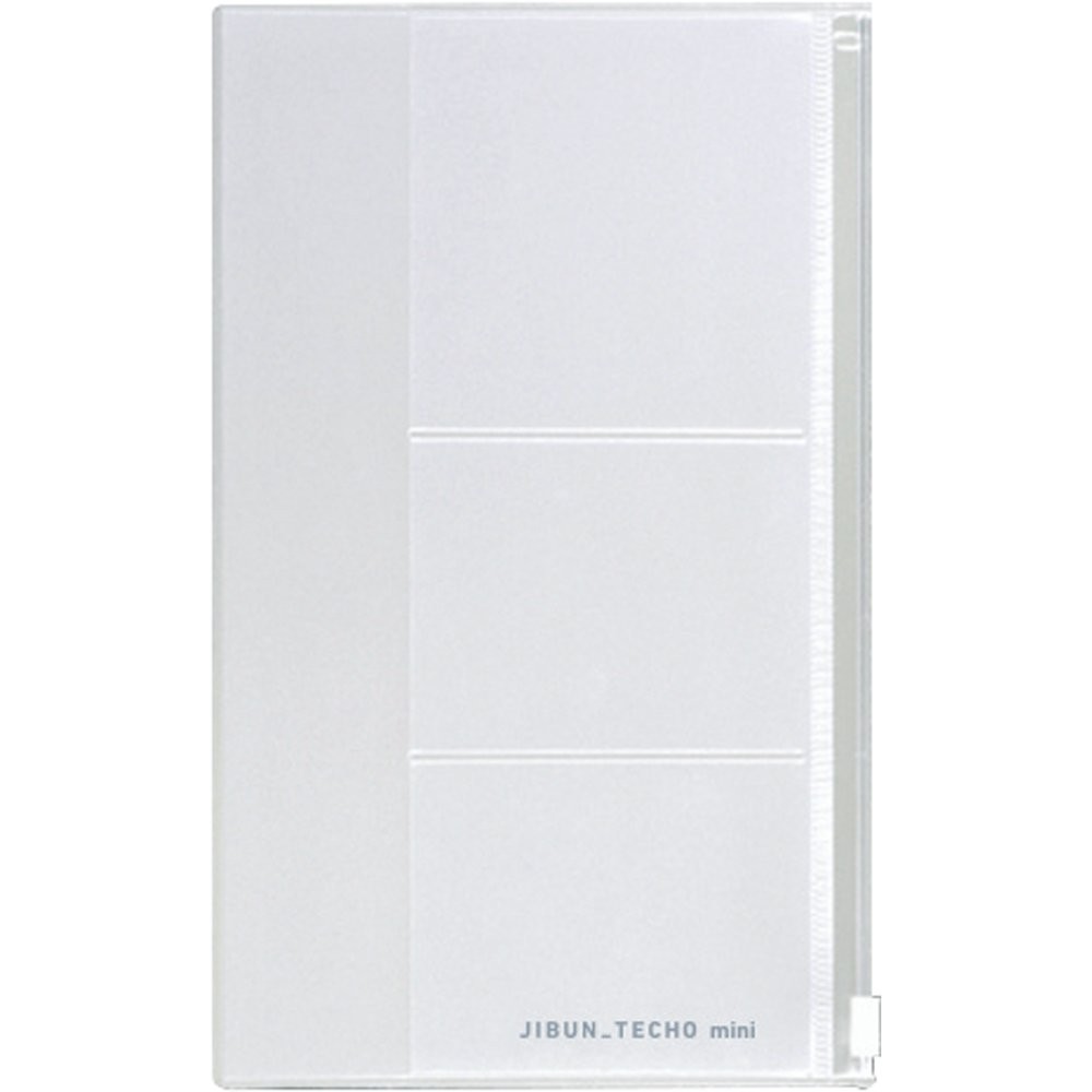 Jibun Techo Goods Zipper Case Organizer For B6 Slim Mini Planner Stationery