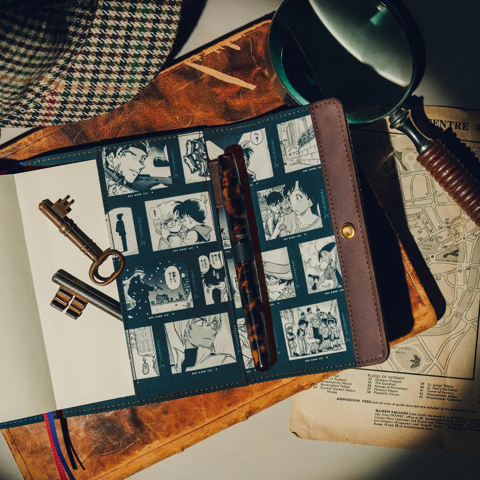 Hobonichi Techo Detective Conan A6 Original Size Cover 2026 Spring