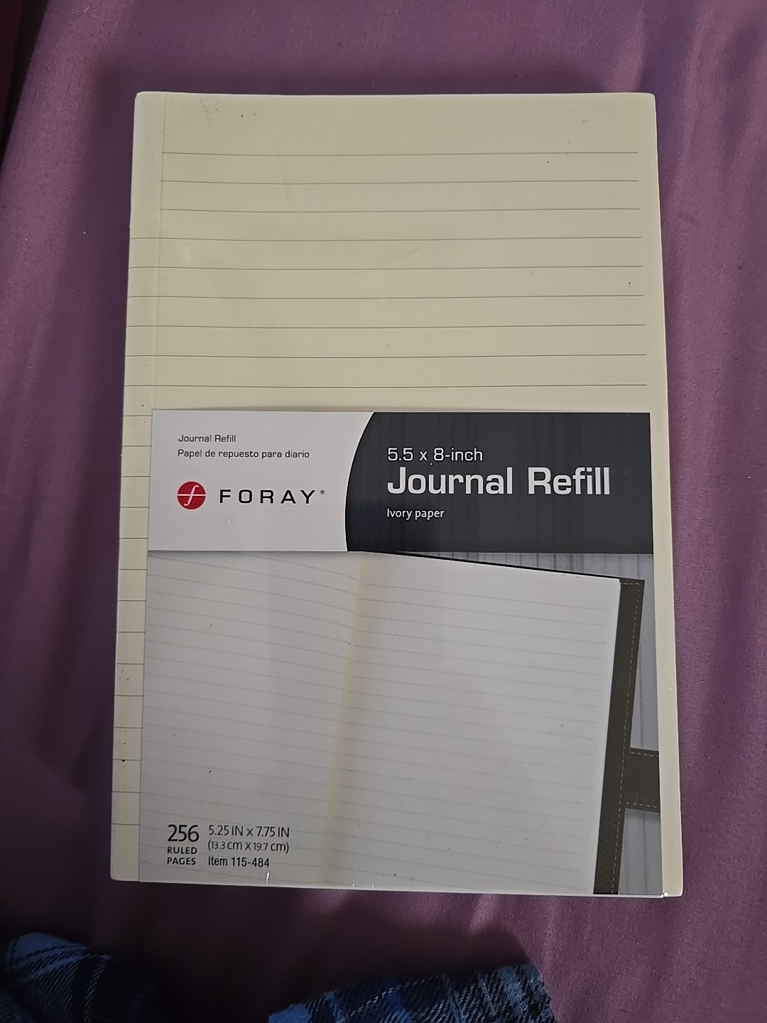 Foray 5.25 x 7.75″ Journal Refill Paper Notebook B46