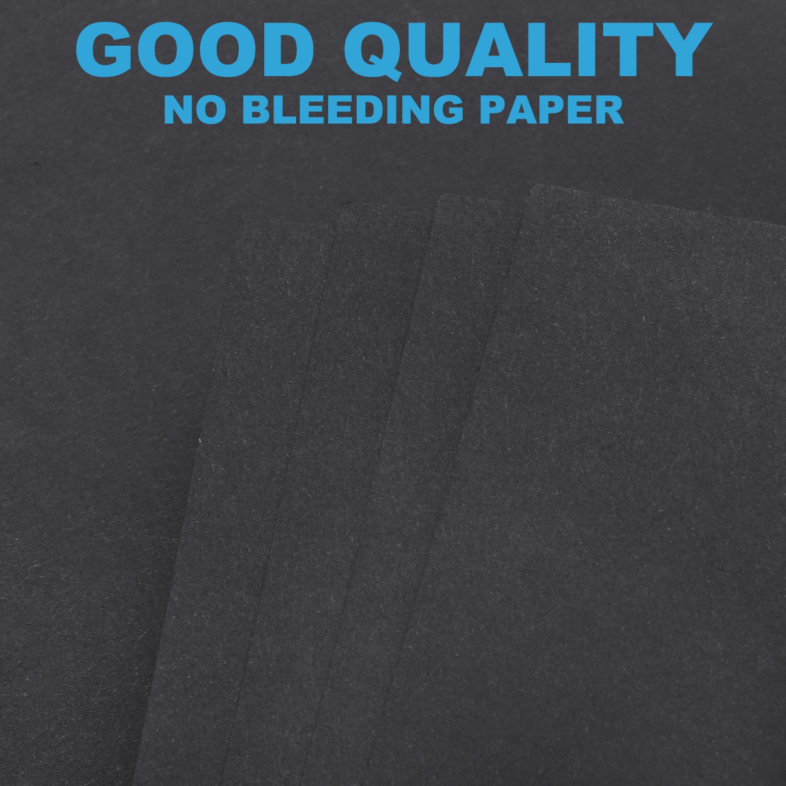 Refill Paper, Unlined Blank Kraft Paper 6 Rings for Book, 80 Sheets/160 Pages