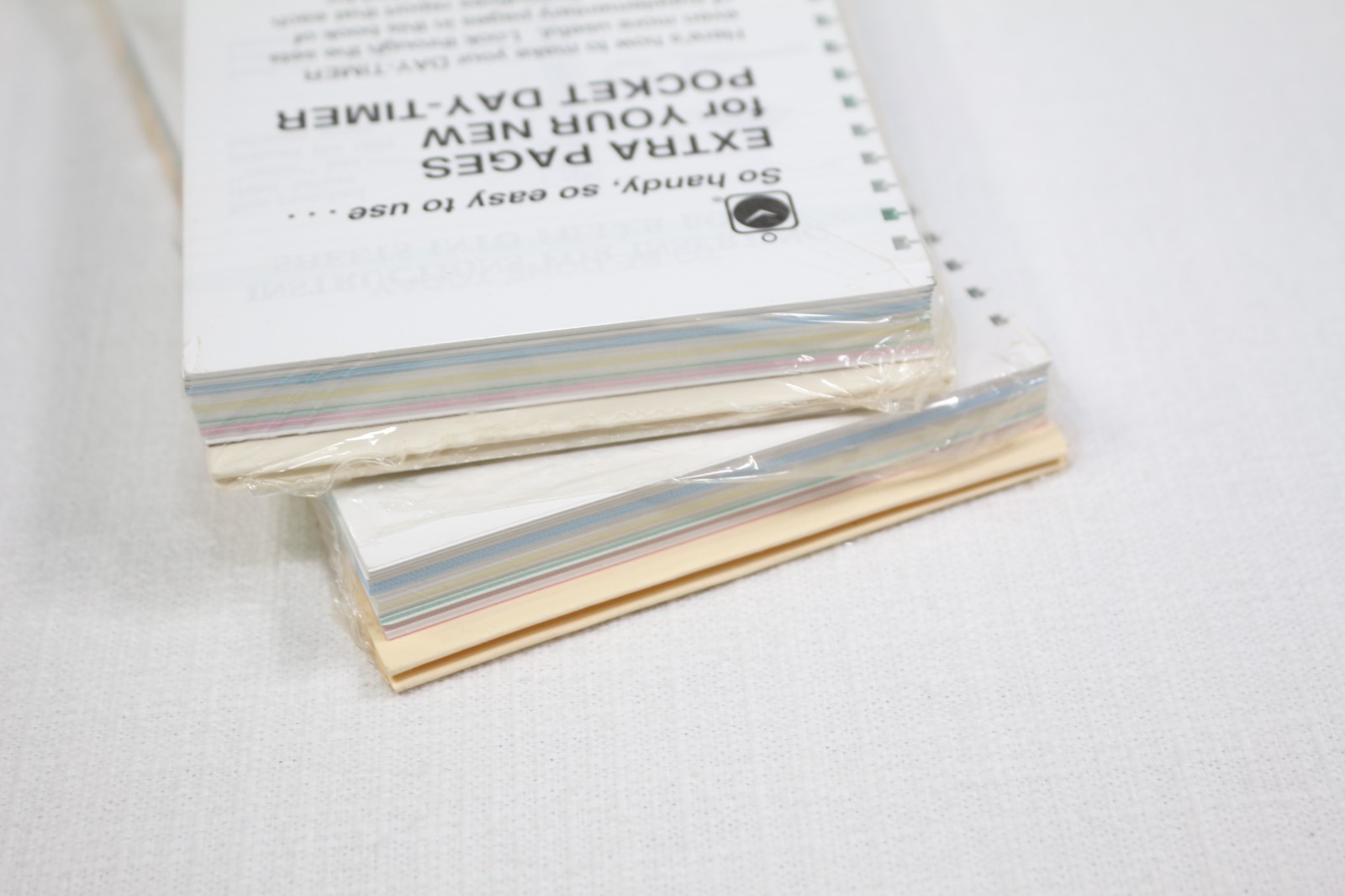 Pocket Day-Timer Extra Pages Spiral 6.5″ x 3.5″ Quantity of 2