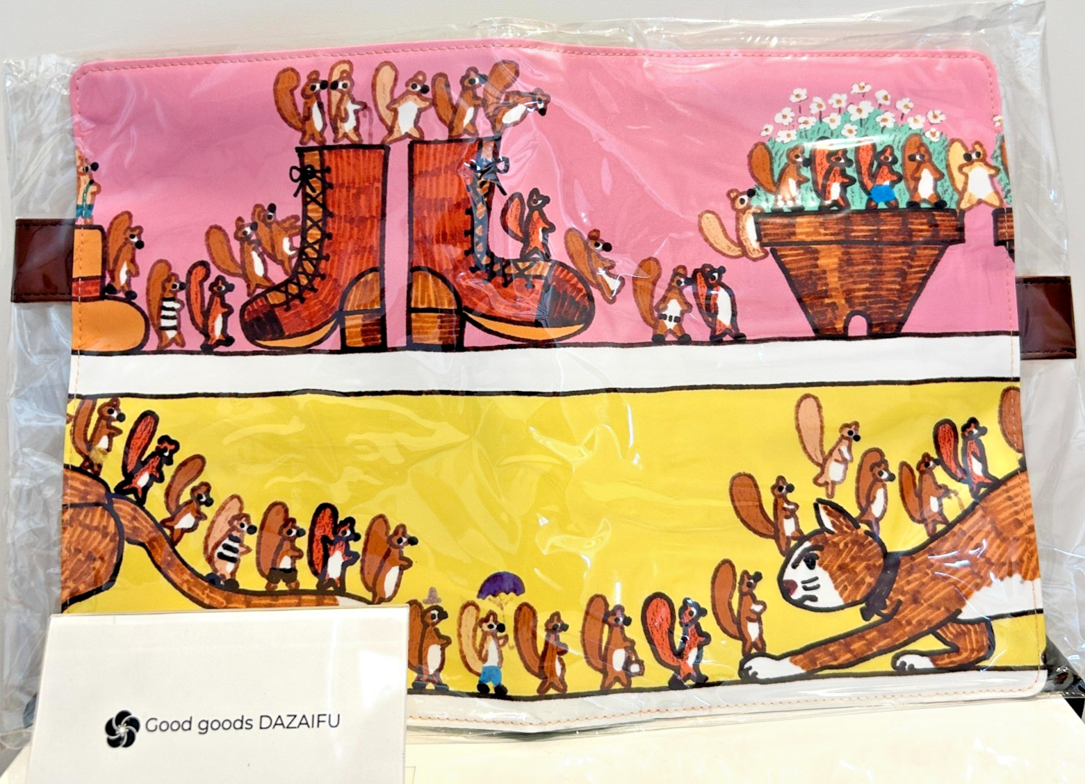 Hobonichi Techo 100%ORANGE Squirrel Theme 2026 A5 Cousin Planner Cover Japan NEW