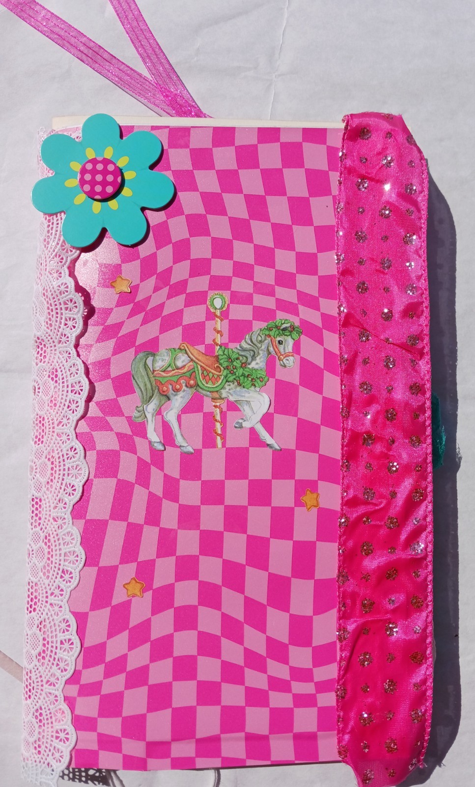 Colorful Carousel Circus Junk Journal Vintage Ephemera 46 pages
