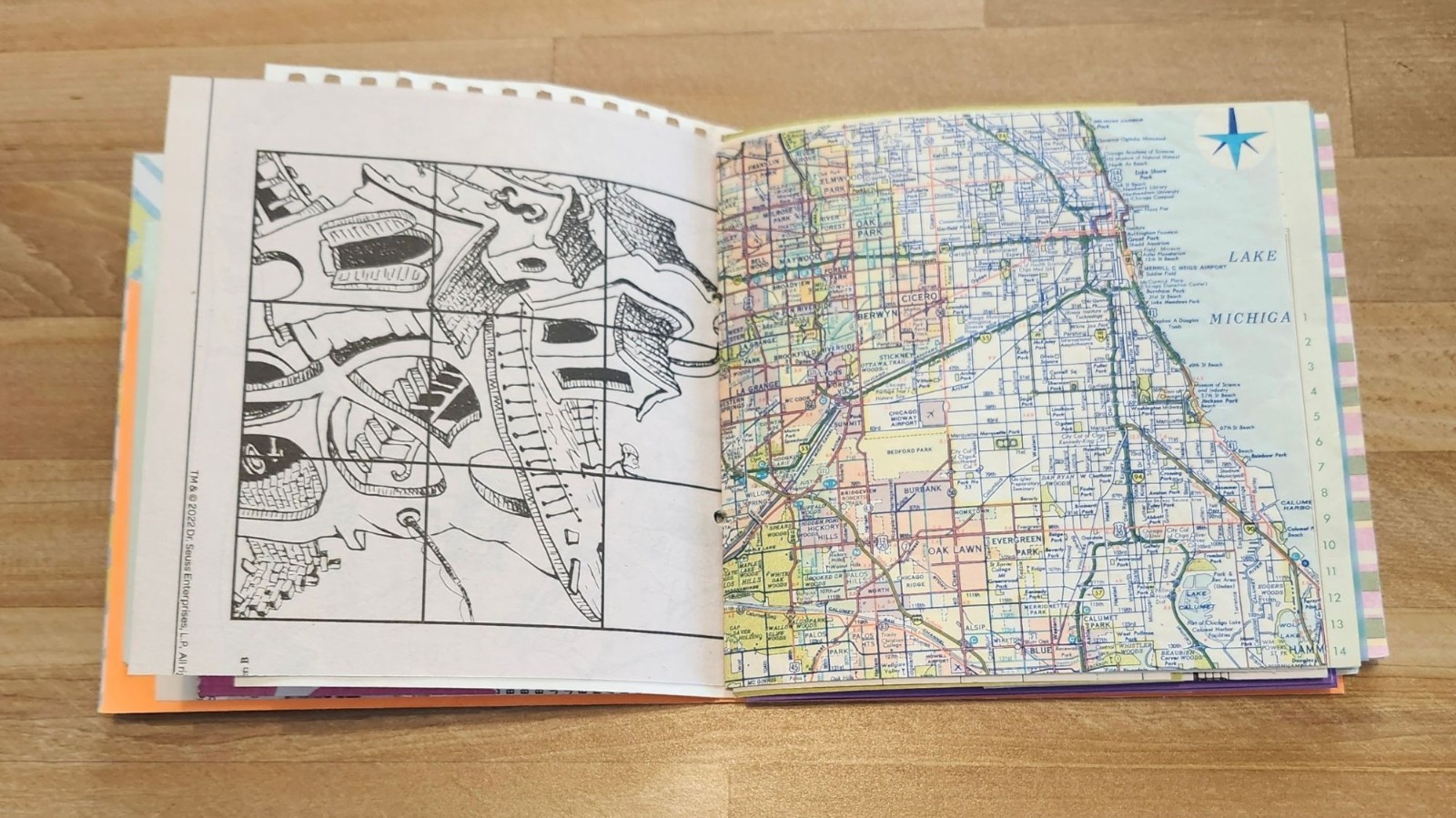 Colorful Floral Junk Journal Handmade 96 pages