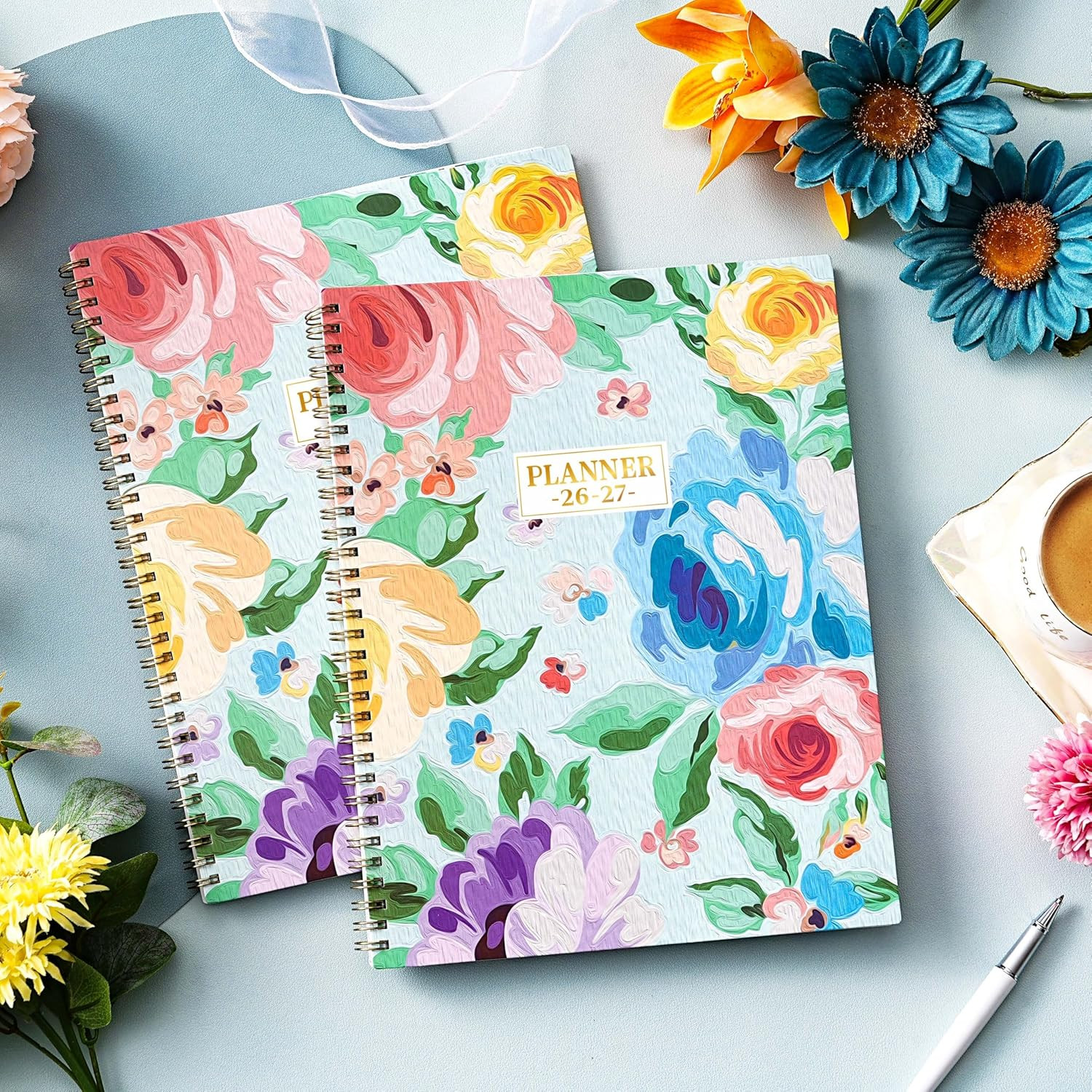 2026-2027 Planner – From JUL 2026 to JUN 2027, 9″ x 11″, Weekly and Monthly Cale