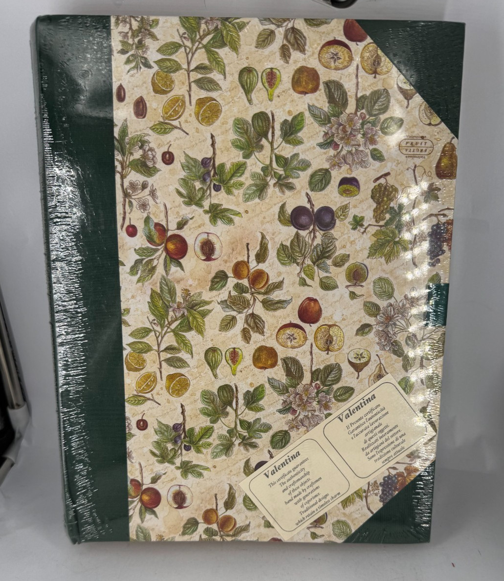 Valentina journal 10″ x 12 1/2″ x 2″ new and sealed (AK)