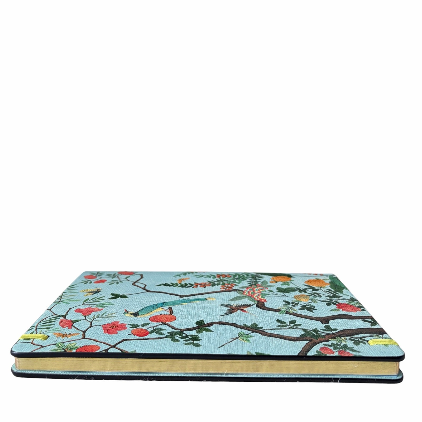 NEW Gucci Tian Print Large Luxury Notebook Blue Floral Journal in Gift Box