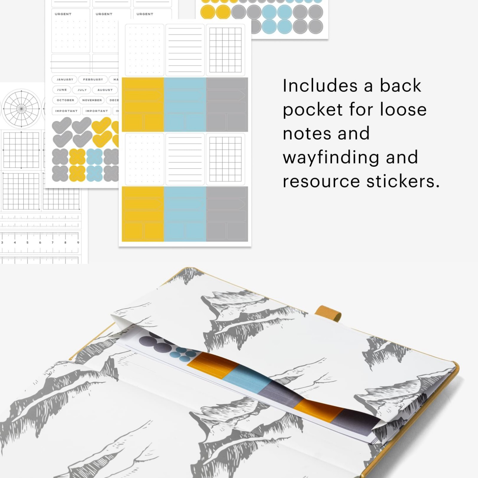 A5 Waterproof Field Journal – Vegan Leather, 144 Pages, Ruled & Dot Grid, Weathe
