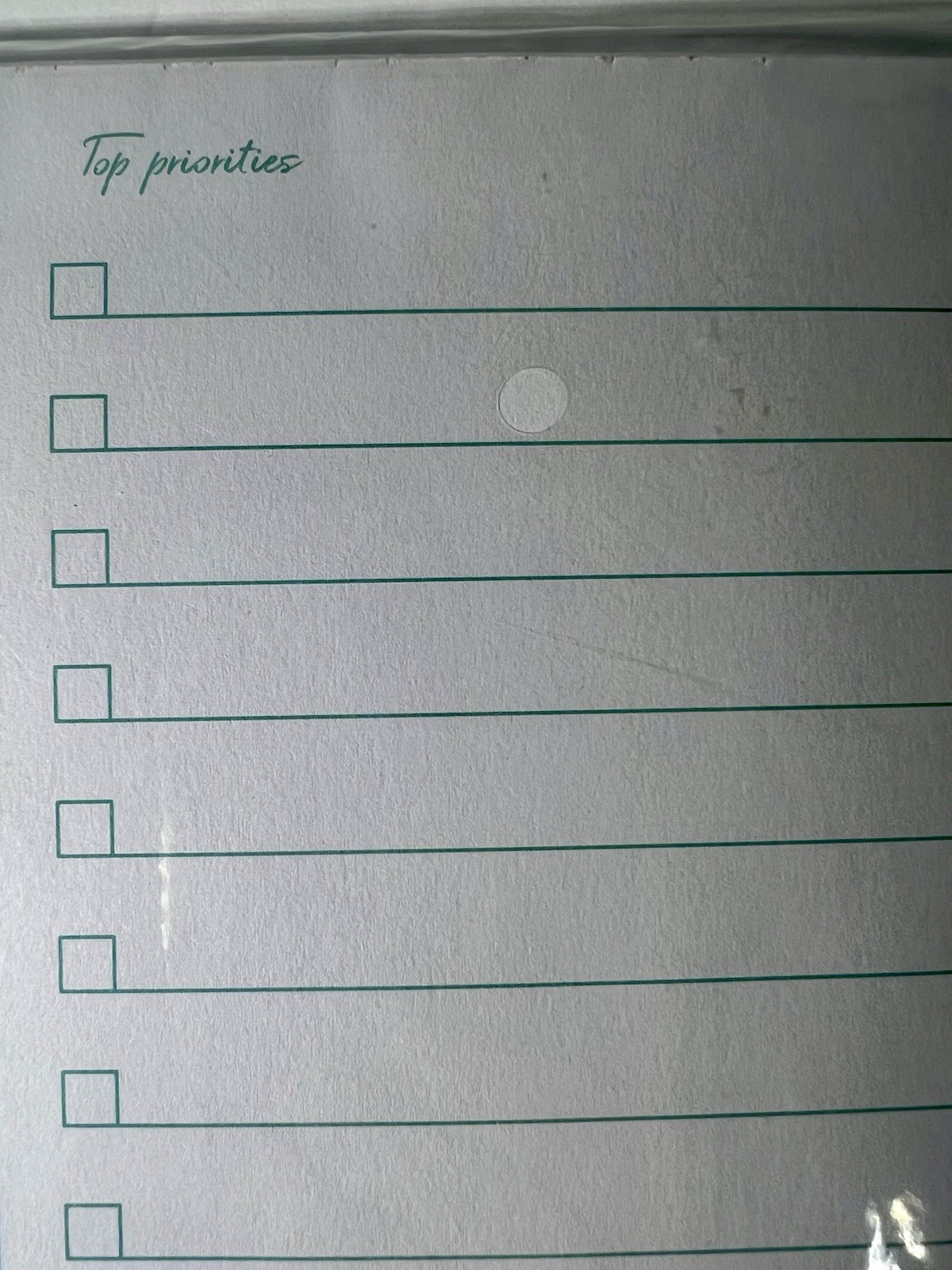 Corner Office by Jot Planner Note Pads 50 Sheets Weekly Planner Lot of 2