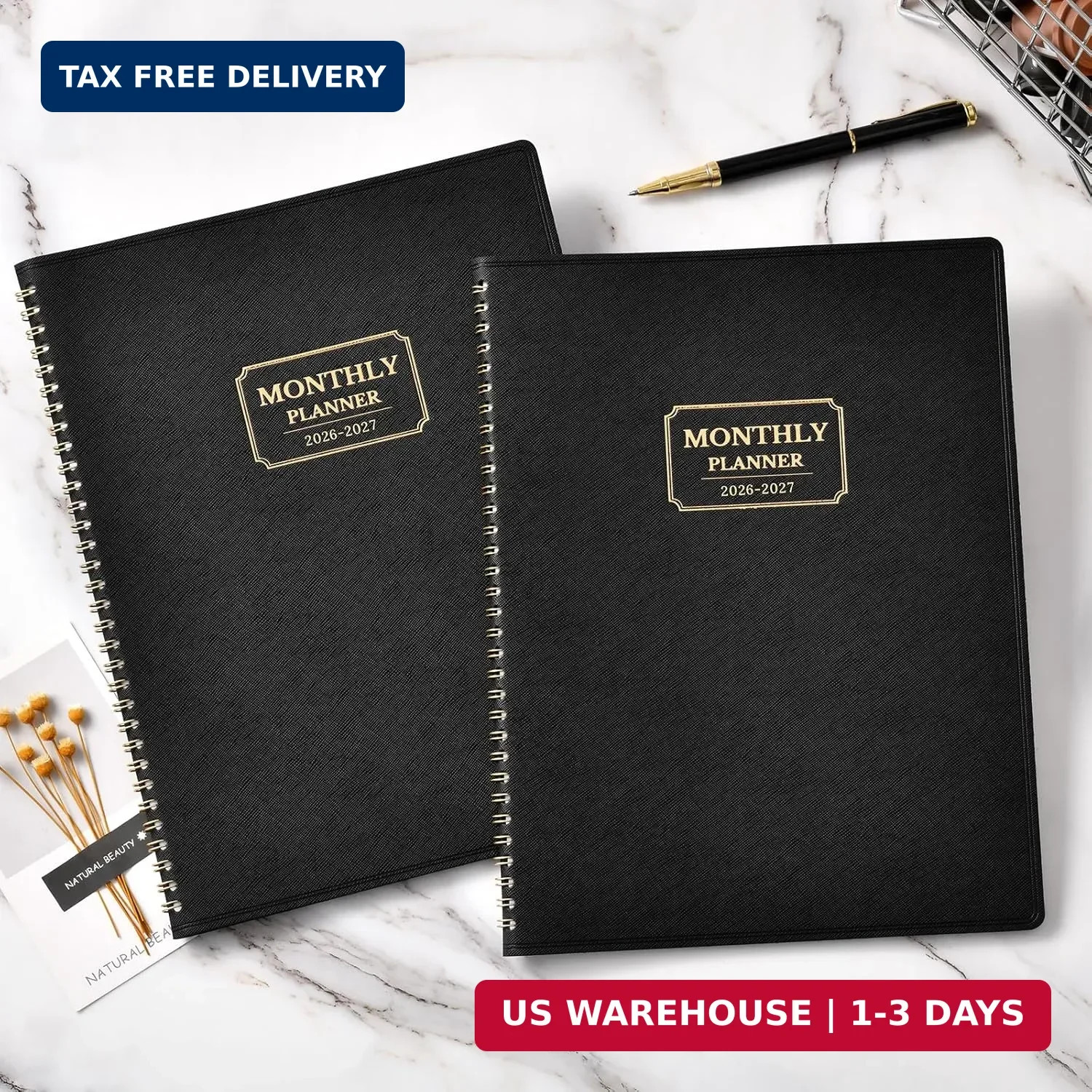 Monthly Planner 2026-2027 – Planner 2026-2027, Jul. 2026 – Dec.2027, 18 Monthly