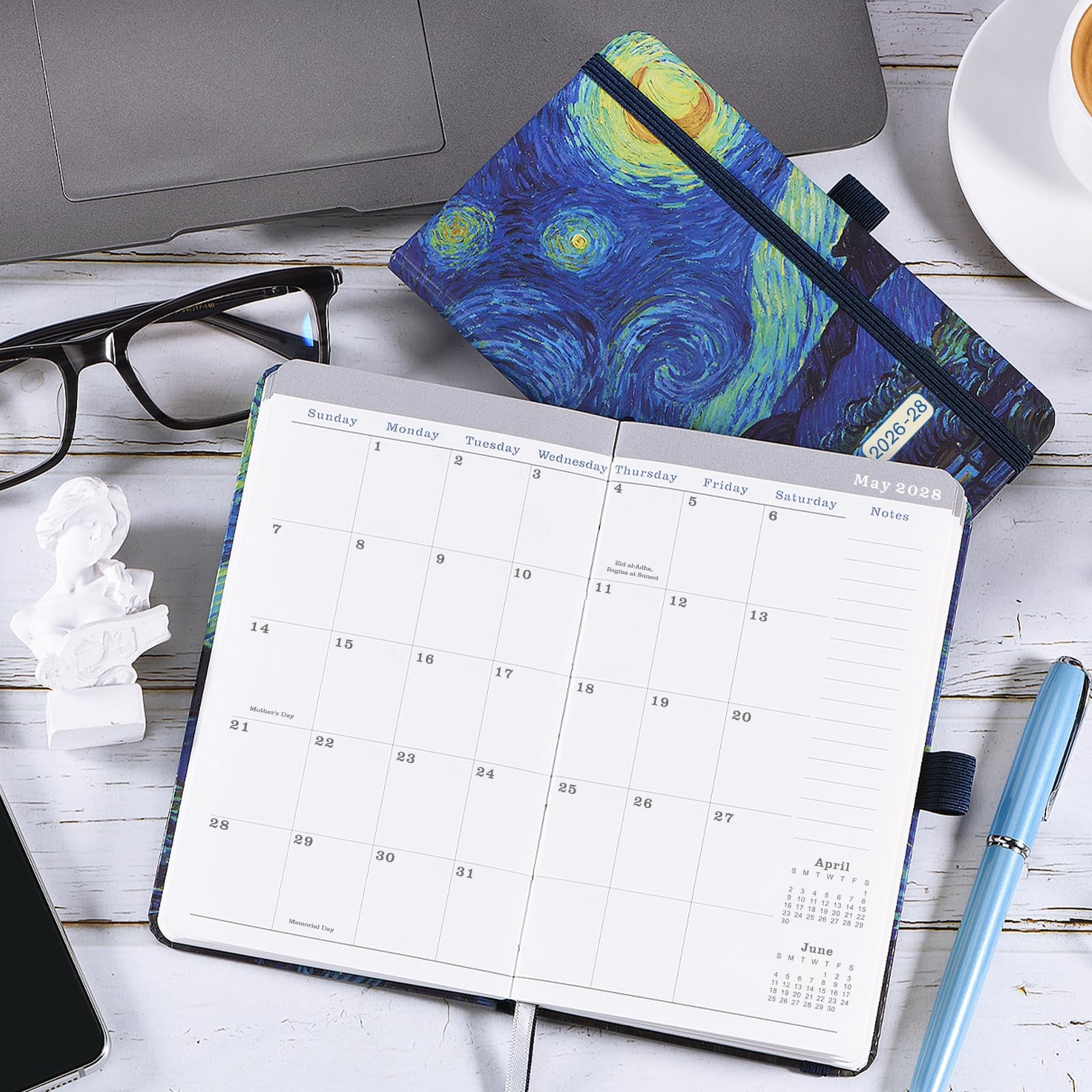 3 Year Monthly Planner 2026-2028 from Jan. 2026 – Dec. 2028(36 Months) 3.8″x6.3″