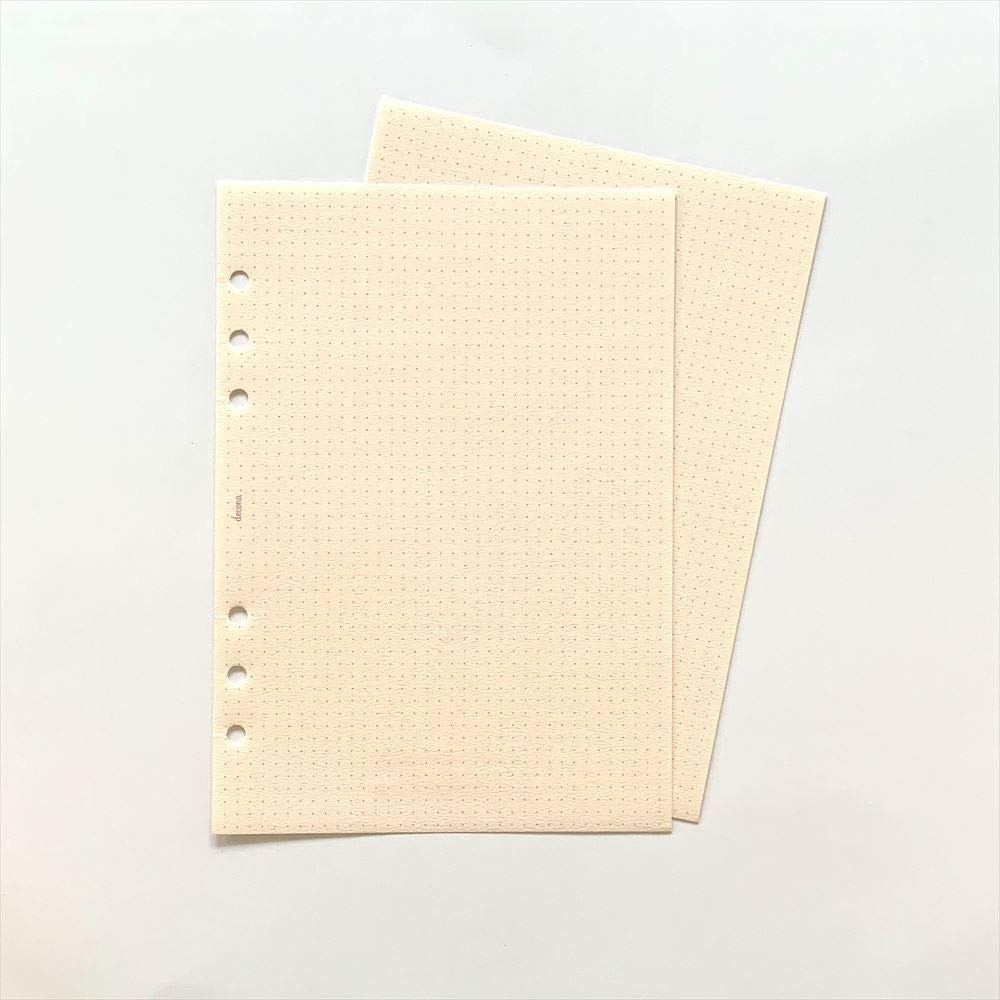 Raymay Fujii decona Planner Refill, Tanto Paper, Dot Grid, 4.0mm Ruled, A5