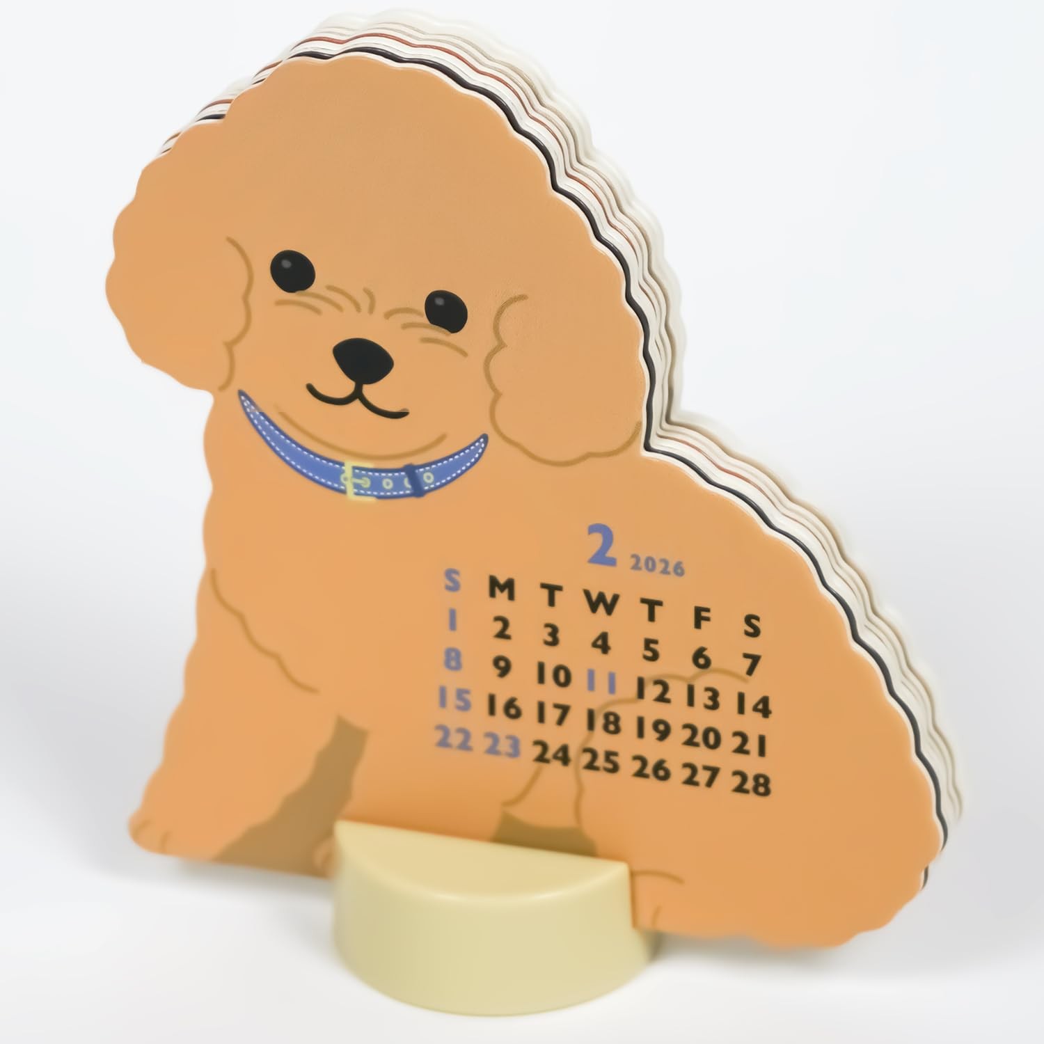 GreetingLife 2026 Calendar Mini Toy Poodle C-1700-ET