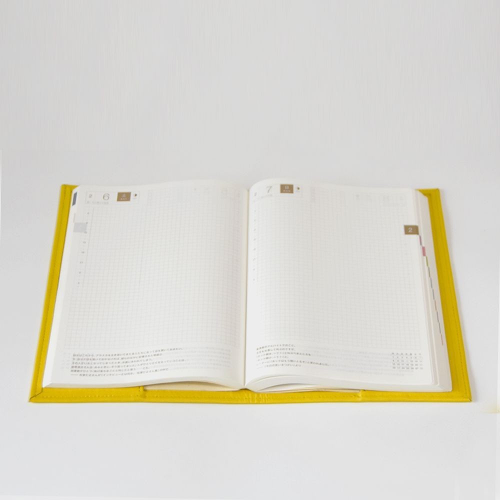 Leather A5 Book Cover for Hobonichi Cousin Notebook Used Genuine Leather