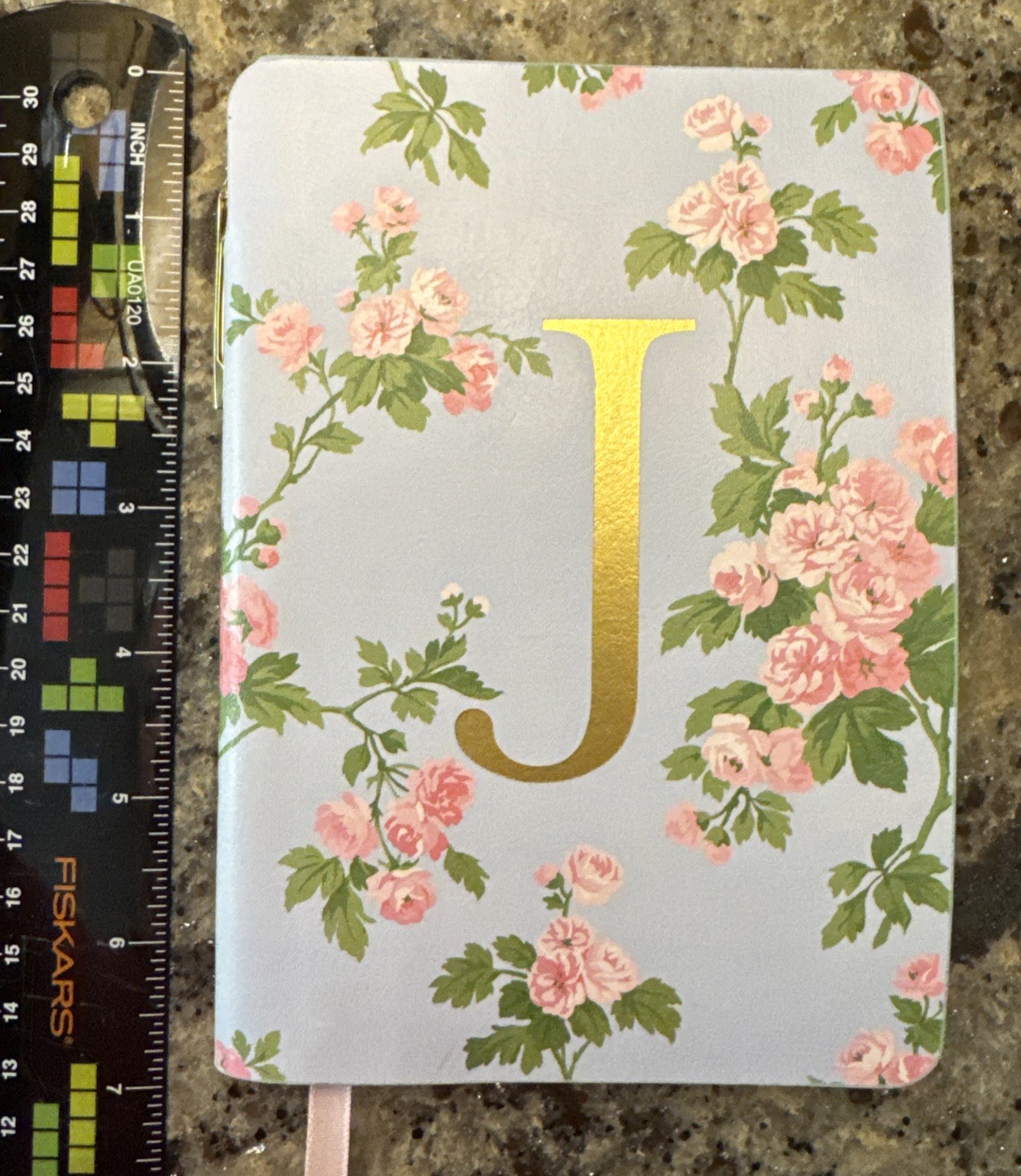 Laura Ashley Letter “J” Journal With Pen Floral Pen Works 6.5×4.5 Inches New