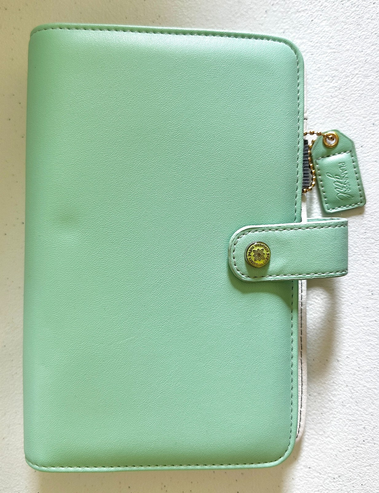 Websters Pages Personal Mint Rings Planning Binder Barely Used Rare Discontinued