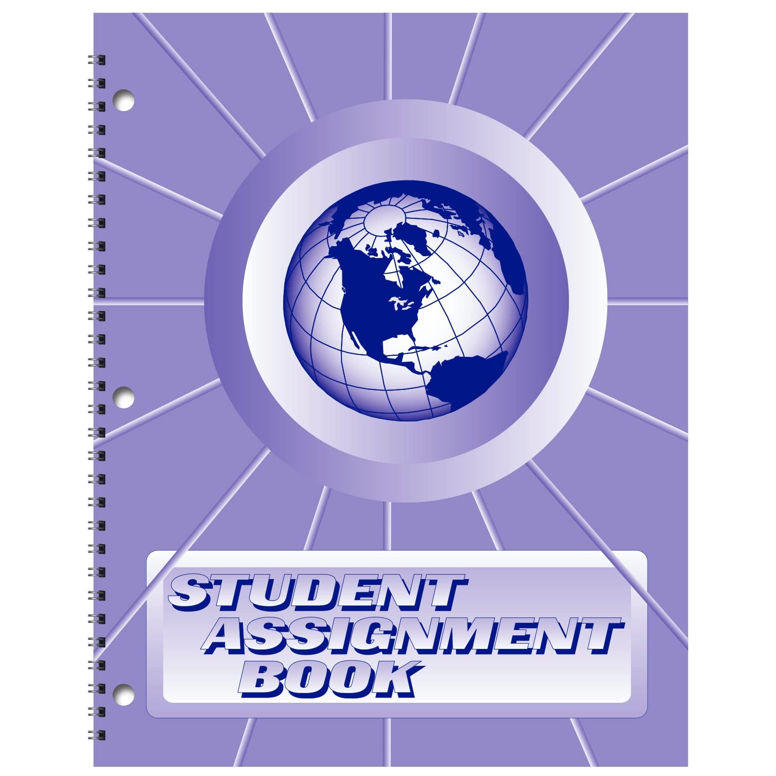 Ward Student Assignment Book 11 x 8 1/2, Blue
