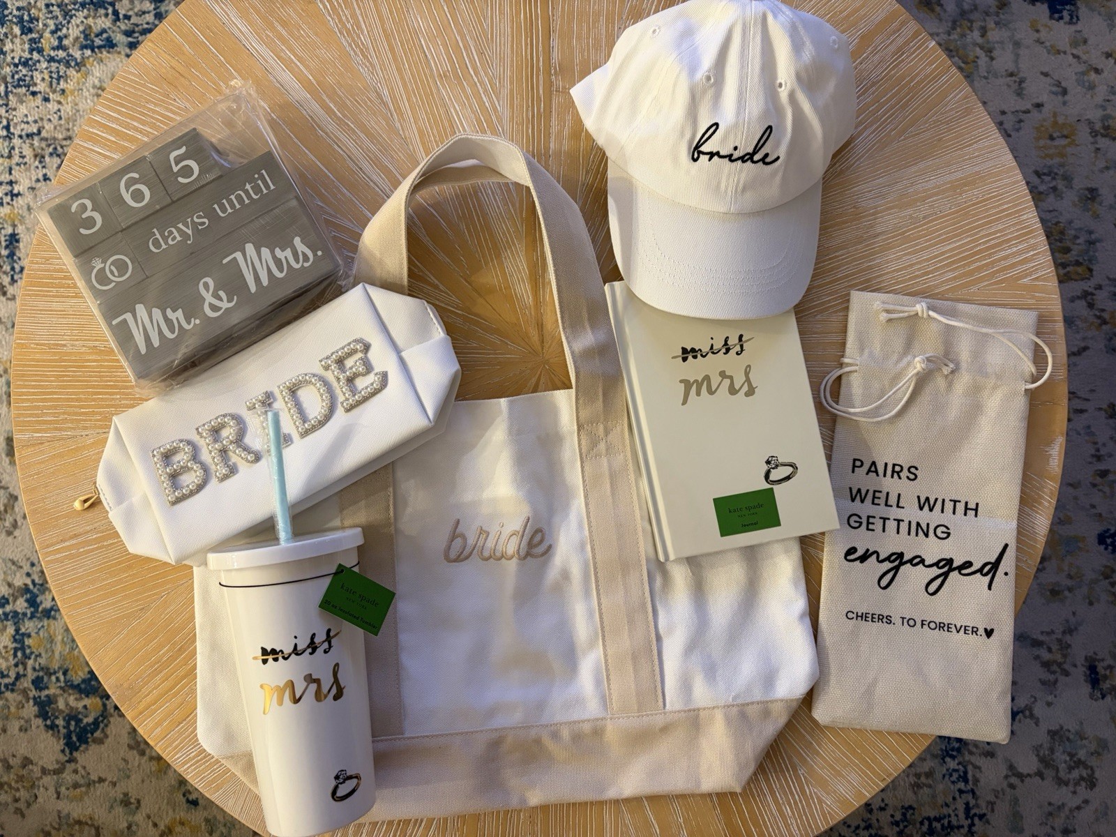 Bride Wedding BUNDLE 7 Items sealed Kate Spade