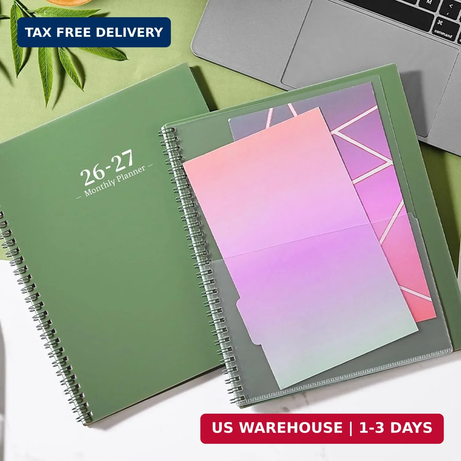 Planner 2026-2027 – 2026-2027 Monthly Planner, JUL 2026-DEC 2027, Monthly Planne