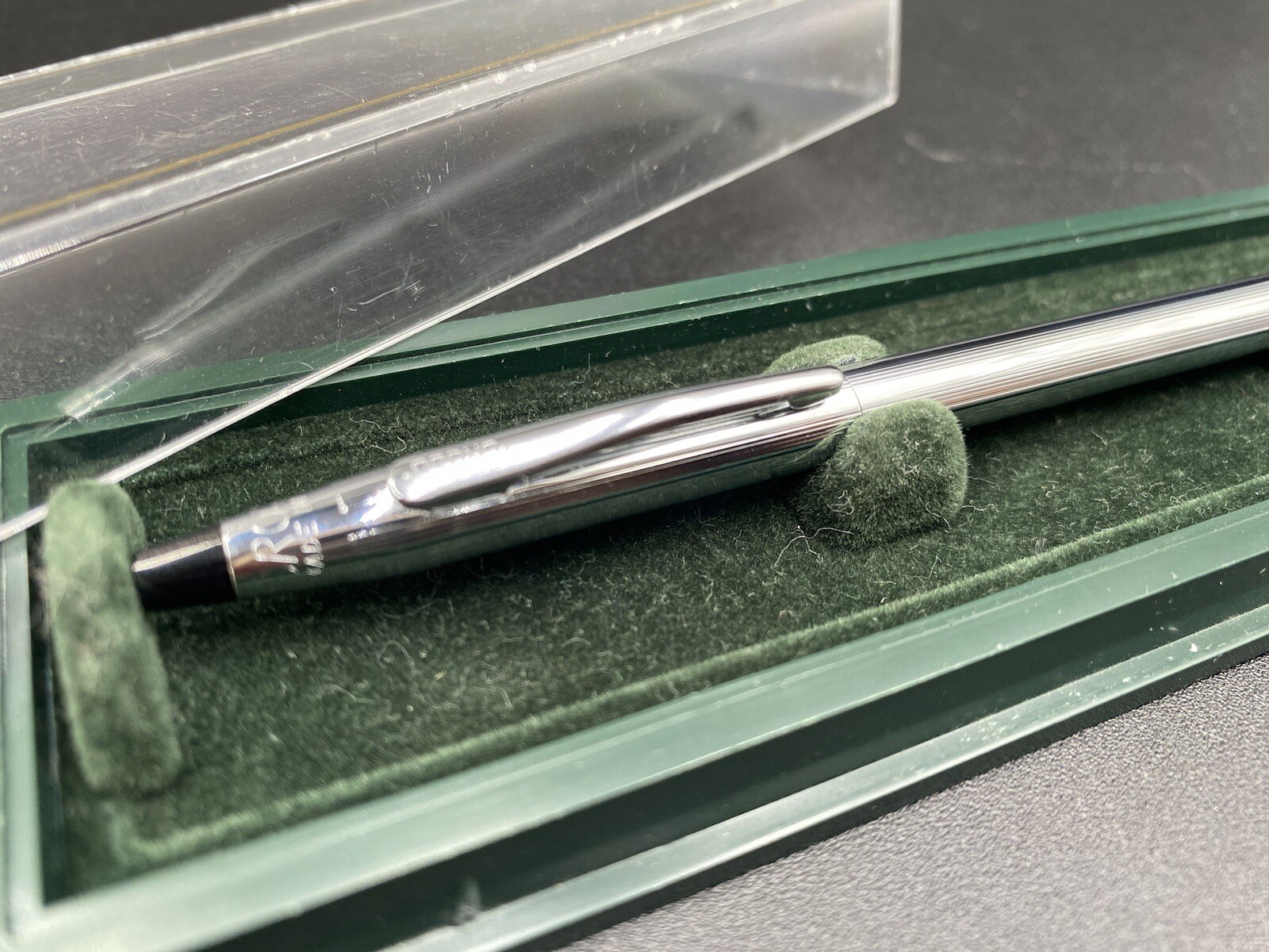 Cross Click Ballpoint Silver Pen