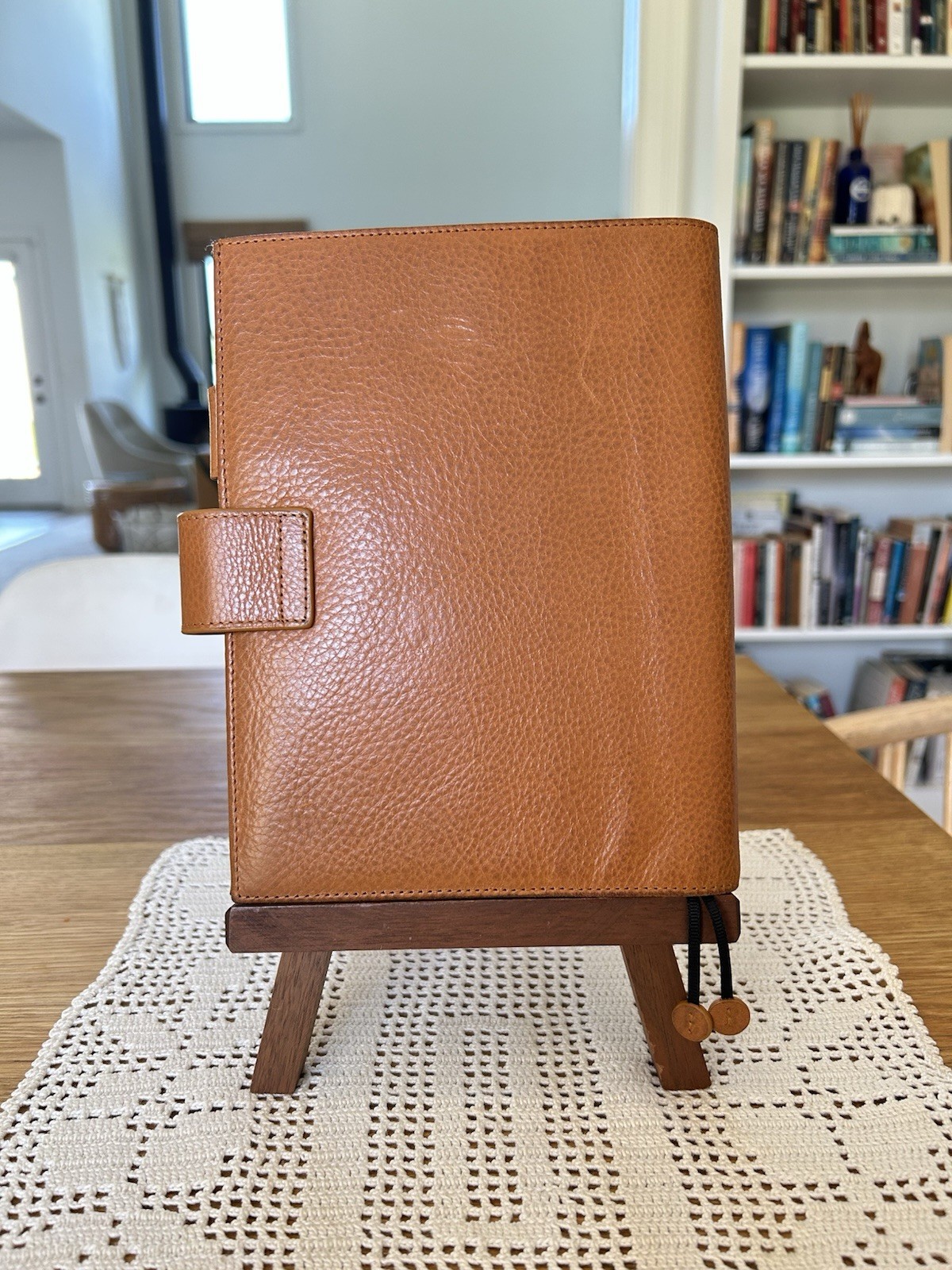 Gillio Appunto B6 Epoca Yellow Notebook Cover GUC Patina Big Back Pocket