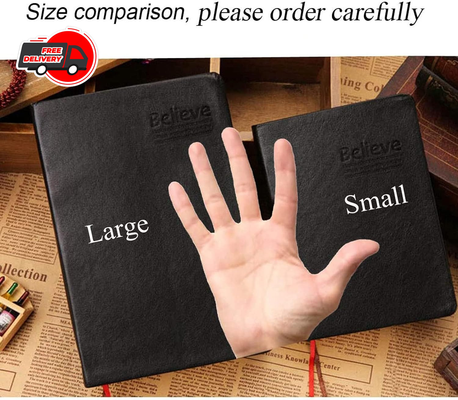Thick Leather Journal Notebook 720 Pages Retro Thick Lined Paper Writing Journal