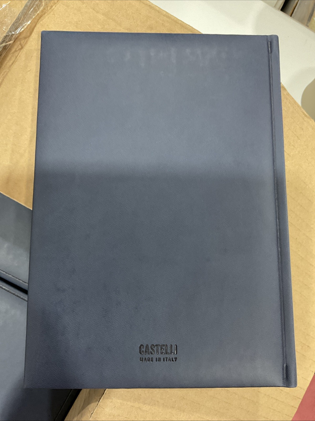 Castelli Italy- Leather Softcover Journal – Transamerica Branded Notebook 6″x8″