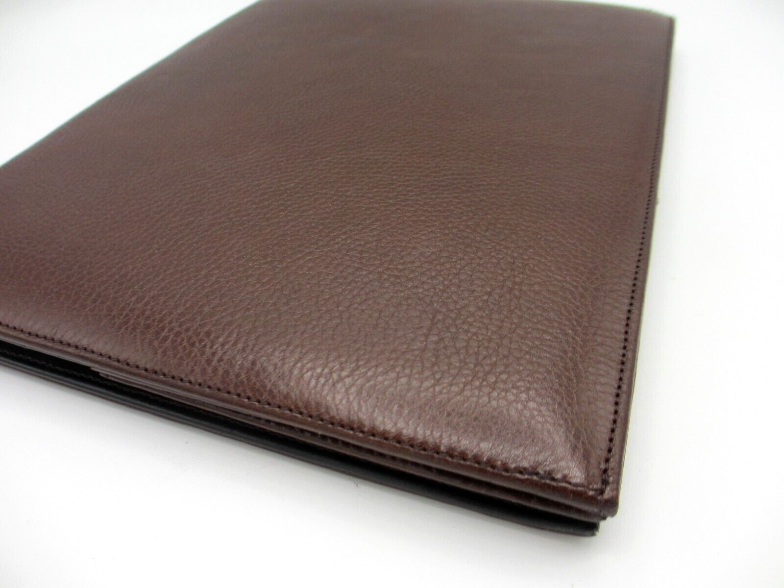 Portfolio Leather Holds 8×10 Pad NEW BROWN