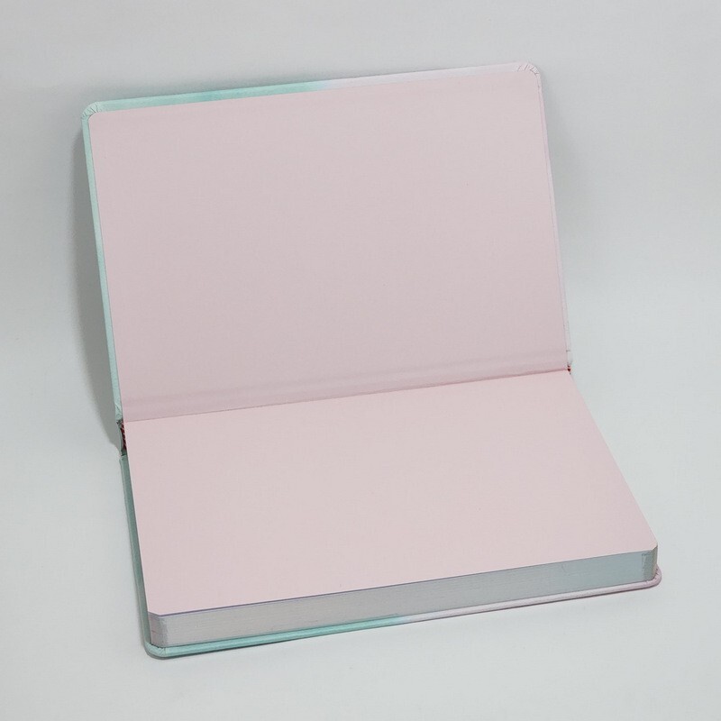 Choose to be Kind Journal Notebook Lined Pages Light Pink, white and Green Cover