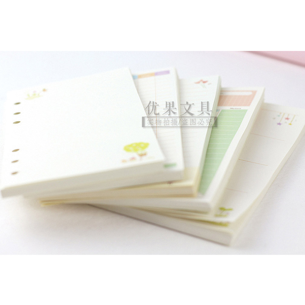 New A5/A6 Month Week Ruled Colourful Planner Diary Refill Schedule Organiser #B9