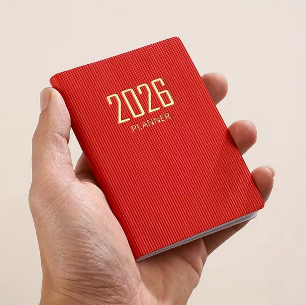 A7 Specification 2026 Planner Book Mini Portable Pocket Daily Pocket Notebook