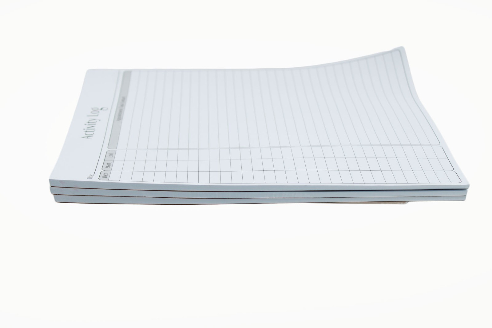 Better Office Products Activity Log Notepad, 8.5″ x 11″, 50 Sheets, 3 packs