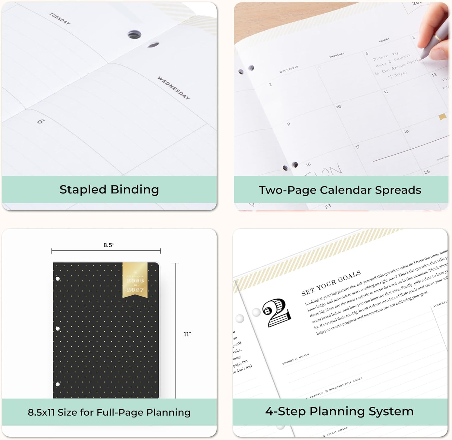 Day Designer 24 Month 2026 Monthly Planner Calendar, January 2026 – December 202